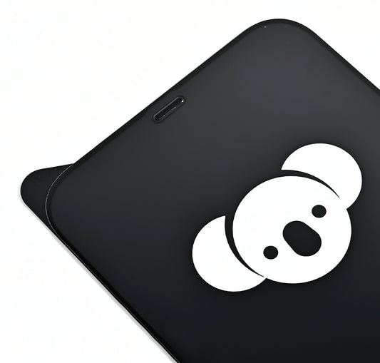 Privacy Bear Screen Protector for Apple iPhone 17 Pro, Tempered Glass, Full Glue