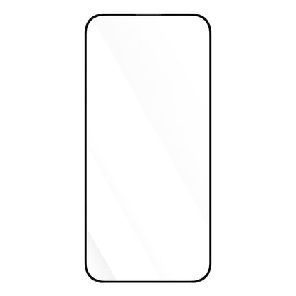 Blueo Anti-Dust HD Screen Protector Film for Apple iPhone 15 Pro Max, Tempered Glass, Full Glue, Black