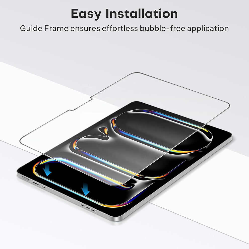 Blueo HD Screen Protector Film for Apple iPad (2025) / (2022), Tempered Glass, Full Glue