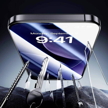 ESR Armorite UltraFit Screen Protector for Apple iPhone 17 Pro Max, Tempered Glass, Full Glue, Set of 2 Pieces, Black