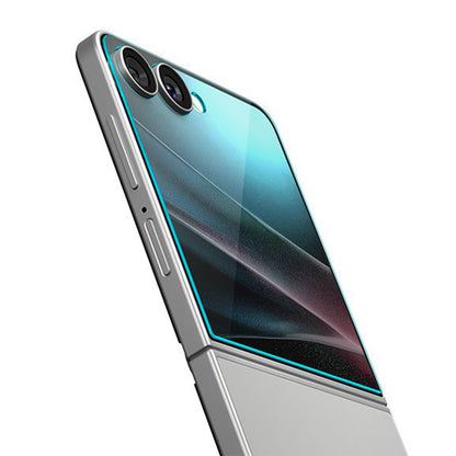 Spigen GlastR EZ FIT Exterior Screen Protector for Samsung Galaxy Z Flip7 F766, Tempered Glass, Full Glue