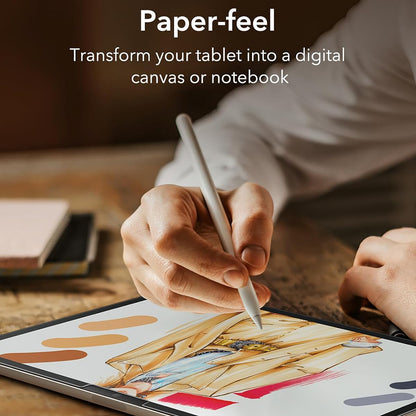 Matte ESR Paper Feel Screen Protector for Apple iPad Air 13 (2025) / Air 13 (2024), Plastic, Full Glue, Set of 2 Pieces