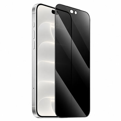 Blueo Anti-Peep Applicator Pro Privacy Screen Protector for Apple iPhone 18 Pro, Tempered Glass, Full Glue