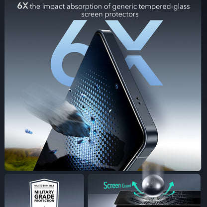 Privacy Screen Protector ESR Armorite for Samsung Galaxy S26 Ultra, Tempered Glass, Full Glue