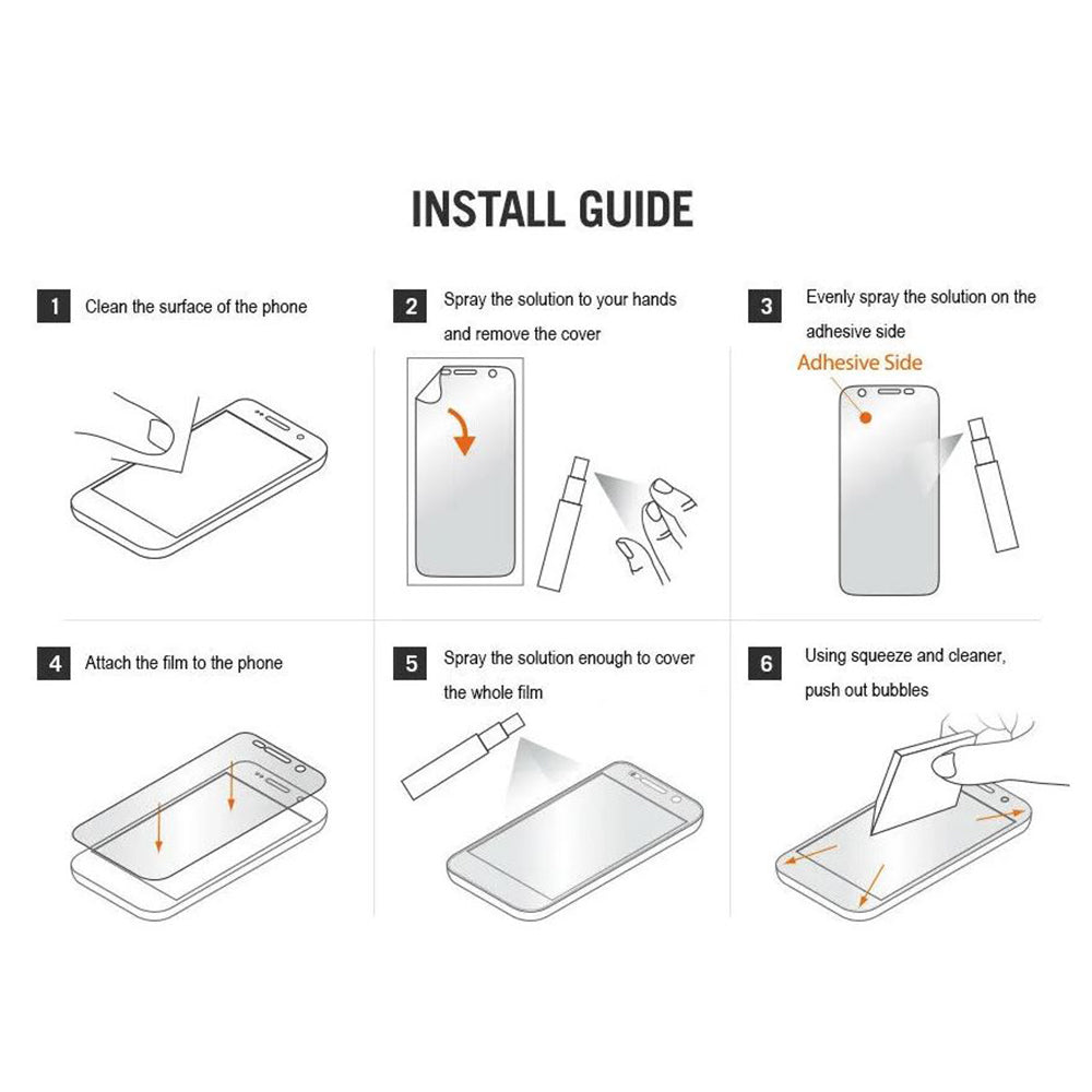 Smart Protection Premium Classic Screen Protector Film for Google Pixel 9 Pro XL, Plastic, Set of 2 pieces