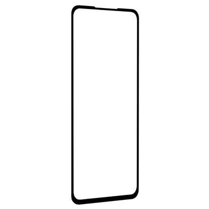 Techsuit Screen Protector Film for Samsung Galaxy A54 A546, Tempered Glass, Full Glue, 111D, Black