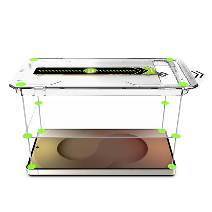 Techsuit TitanGlass CrystalHD Screen Protector for Samsung Galaxy S26 Plus, Tempered Glass, Full Glue, Set of 2 Pieces