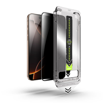 Privacy Screen Protector Techsuit TitanGlass for Apple iPhone 12 Pro Max, Tempered Glass, Full Glue
