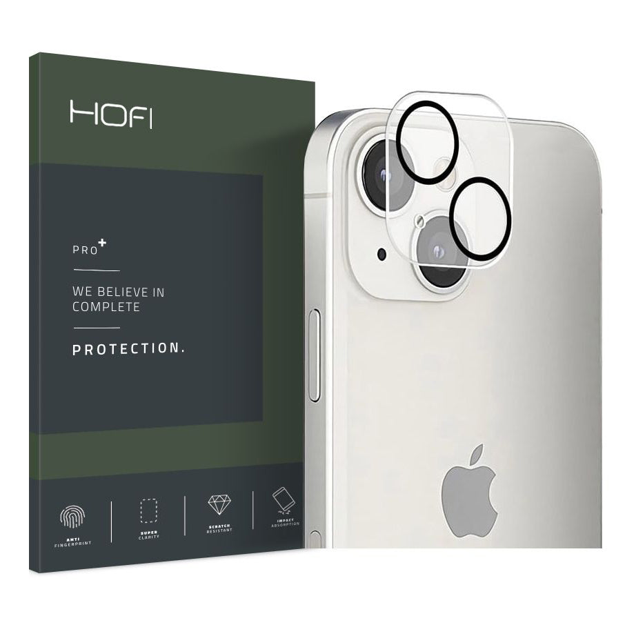 HOFI CAM PRO+ Rear Camera Screen Protector for Apple iPhone 13 mini / 13, Tempered Glass HOFI151CL