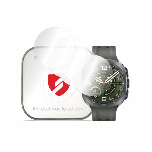 Smart Protection Premium Classic Screen Protector for Samsung Galaxy Watch Ultra2, Plastic, Set of 4 pieces