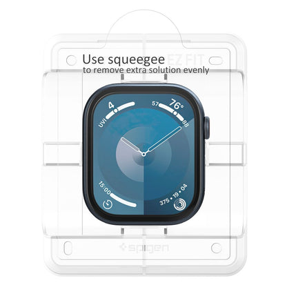 Spigen Elite Shield EZ FIT Screen Protector for Apple Watch 42mm Series, Set of 2, Plastic AFL08580