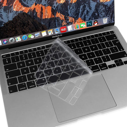 Techsuit PureTypeX Keyboard Protection Case for Apple MacBook Air 13 (2020), Transparent