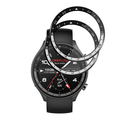 Techsuit Nano Flex Protection Film for OnePlus Watch 2R, Set of 2 Pieces, Plastic, Black