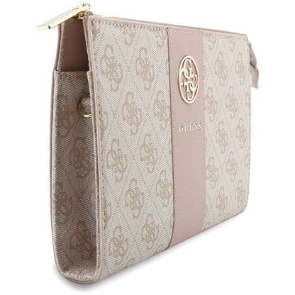 Universal Phone Bag, Guess, 4G Round Classic Logo Stripe, Pink