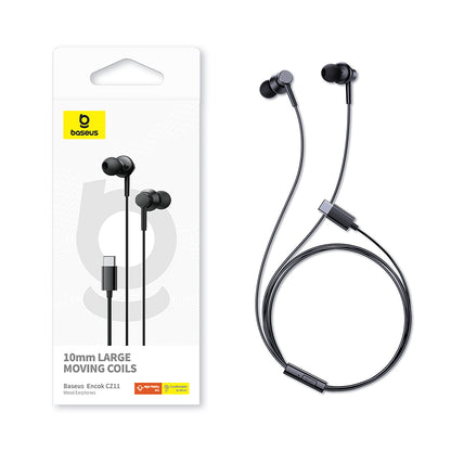 Handsfree 3.5mm Baseus Encok CZ11, Black A00164300113-Z1