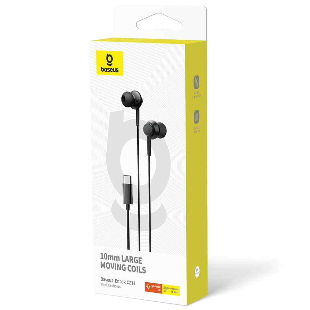 Handsfree 3.5mm Baseus Encok CZ11, Black A00164300113-Z1