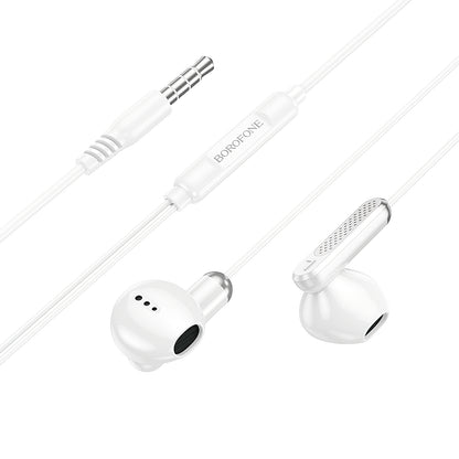 Handsfree 3.5mm Borofone BM89 Surpass, White