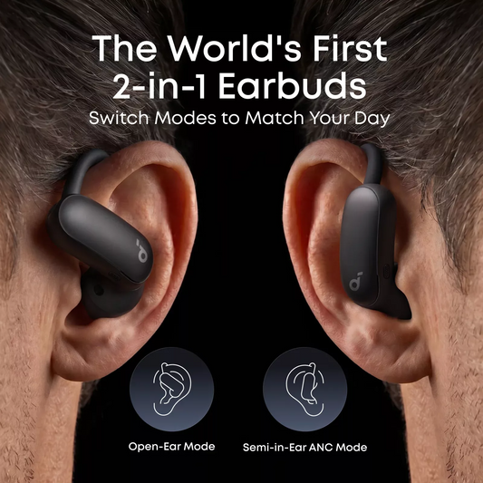 Bluetooth Handsfree Anker SoundCore AeroFit 2 Pro, TWS, ANC, MultiPoint, Black A3875G11
