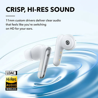 Handsfree Bluetooth Anker SoundCore Liberty 4 NC, TWS, ANC, MultiPoint, White A3947G21