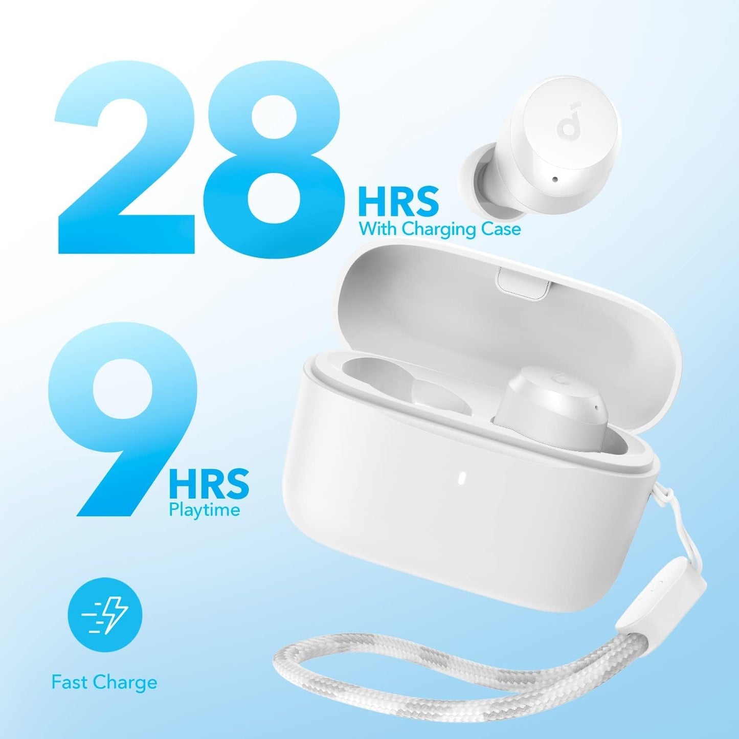 Anker SoundCore A25i Bluetooth Handsfree, TWS, White A3948G21