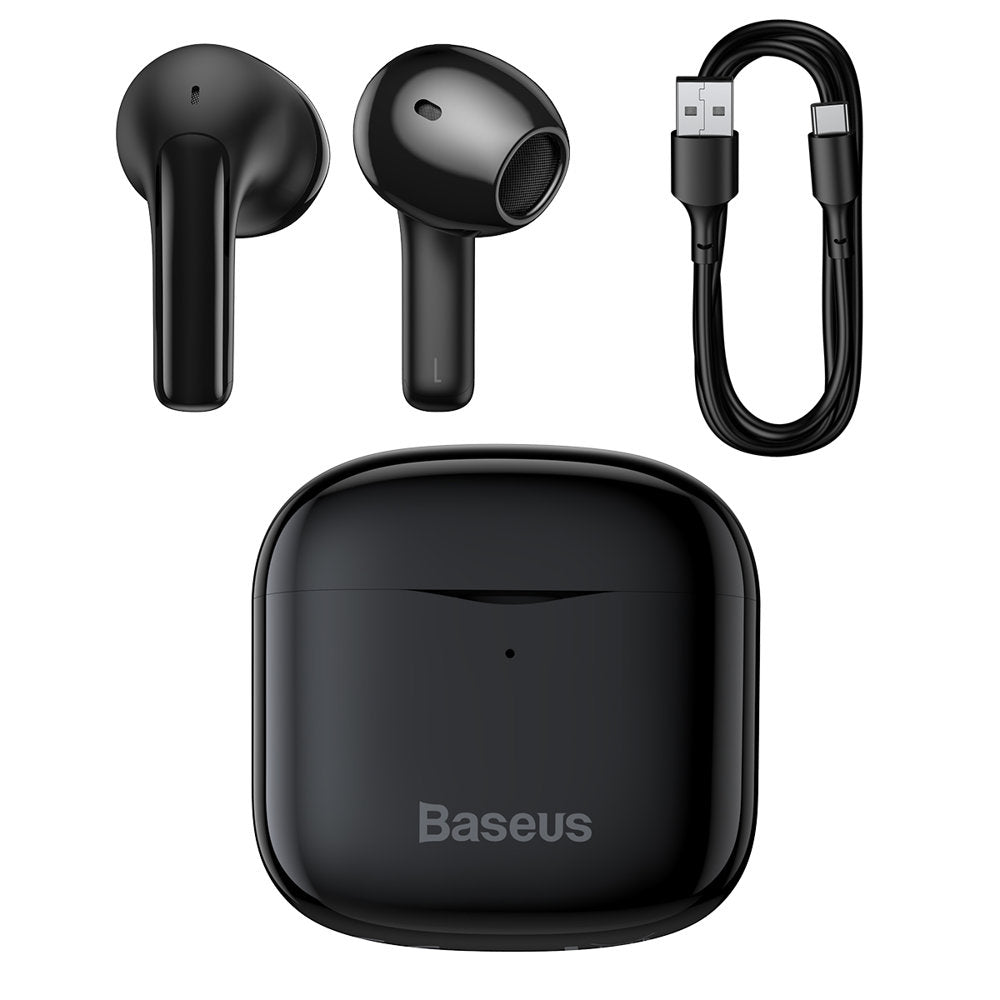 Handsfree Bluetooth Baseus E3, TWS, Black NGTW080001