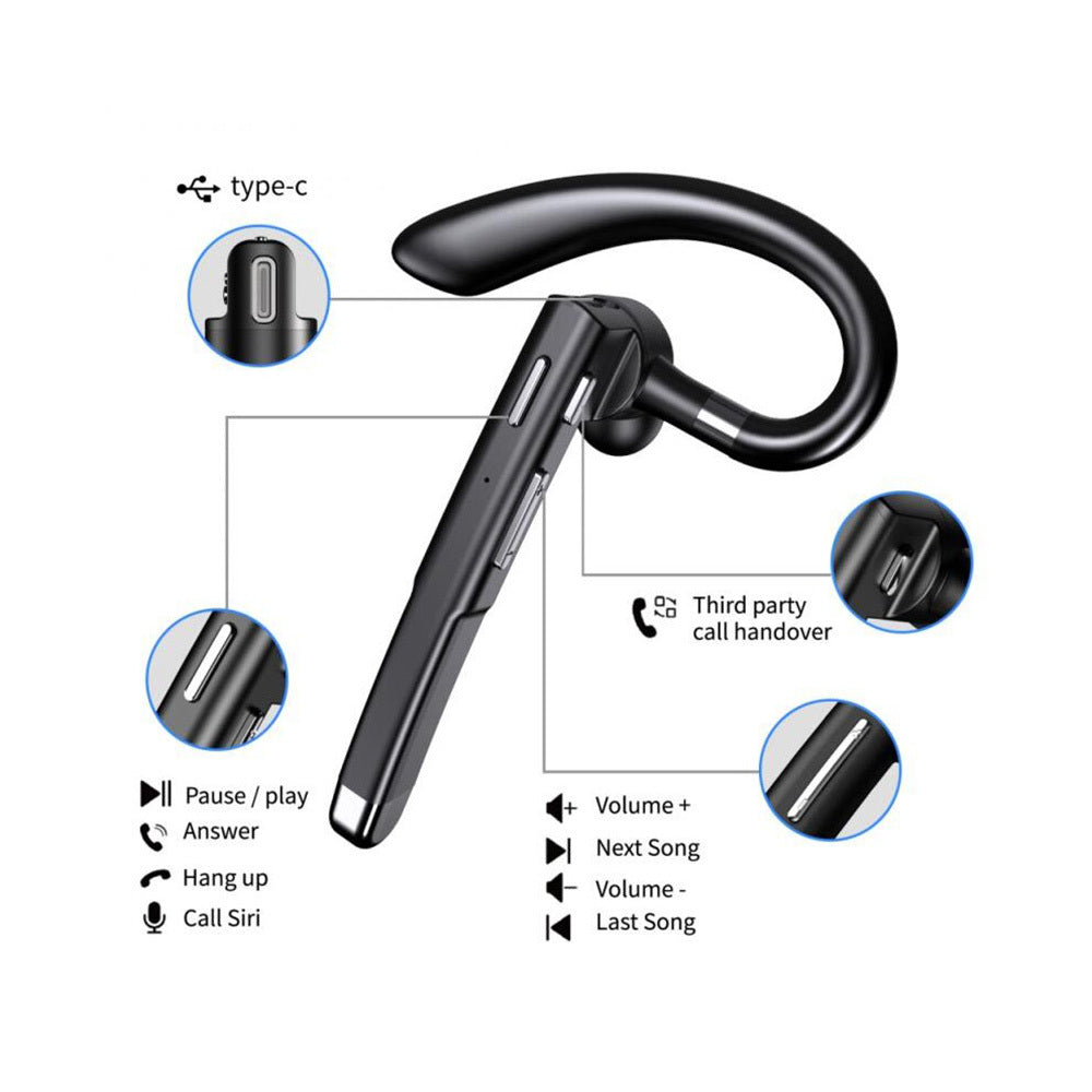 Handsfree Bluetooth Bluetooth Blavec Discover 55, MultiPoint, A2DP, Black 