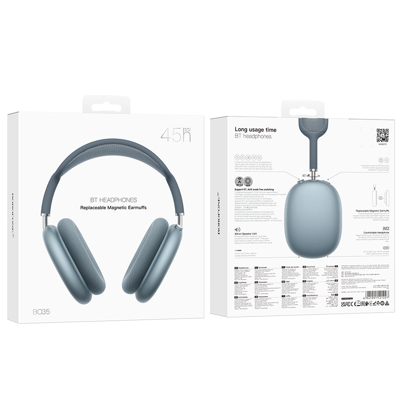 Borofone BO35 Adorable Bluetooth Handsfree, A2DP, Blue