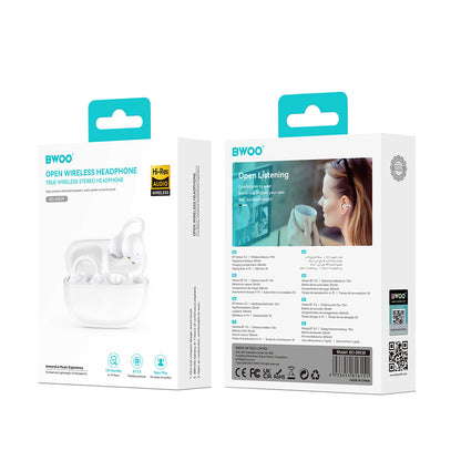 Bluetooth Handsfree BWOO BW39, TWS, White