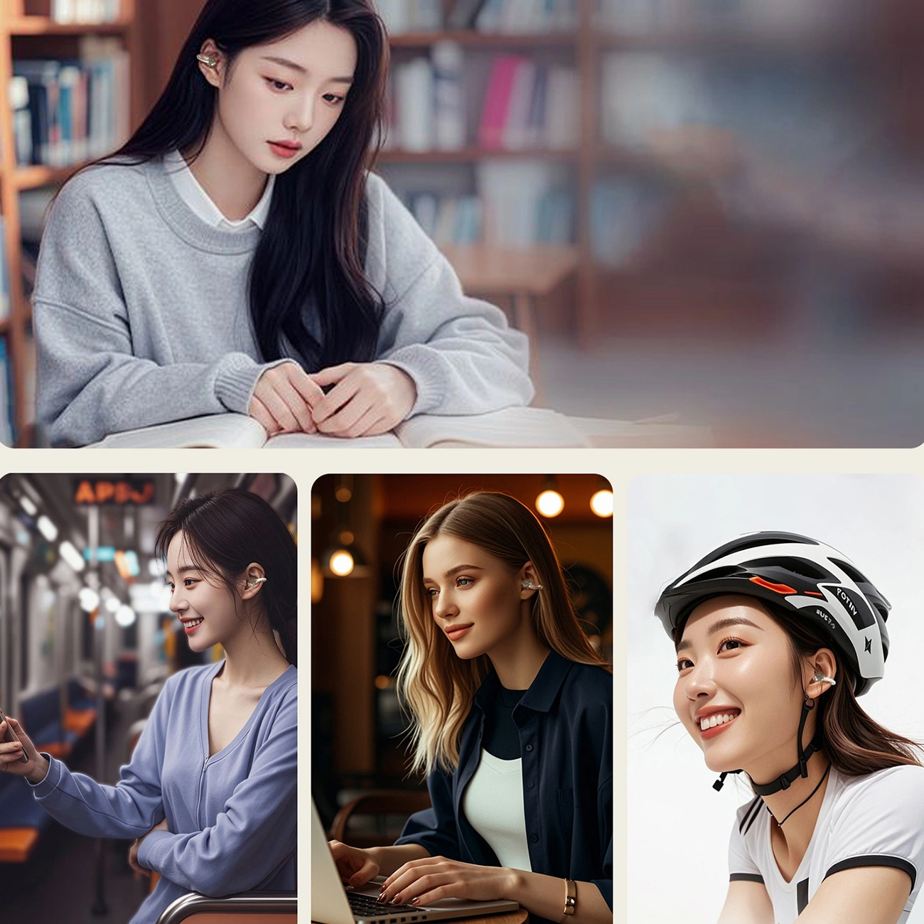 Dudao U20 Bluetooth Handsfree, TWS, White