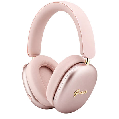 Guess Metal Script Logo Bluetooth Handsfree, A2DP, Pink
