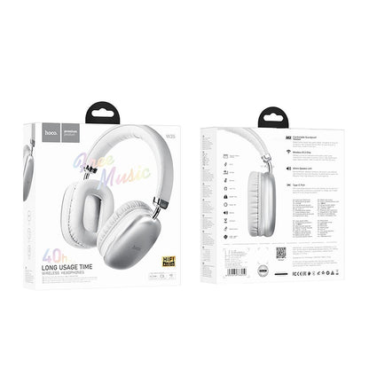 Handsfree Bluetooth HOCO W35, A2DP, Silver