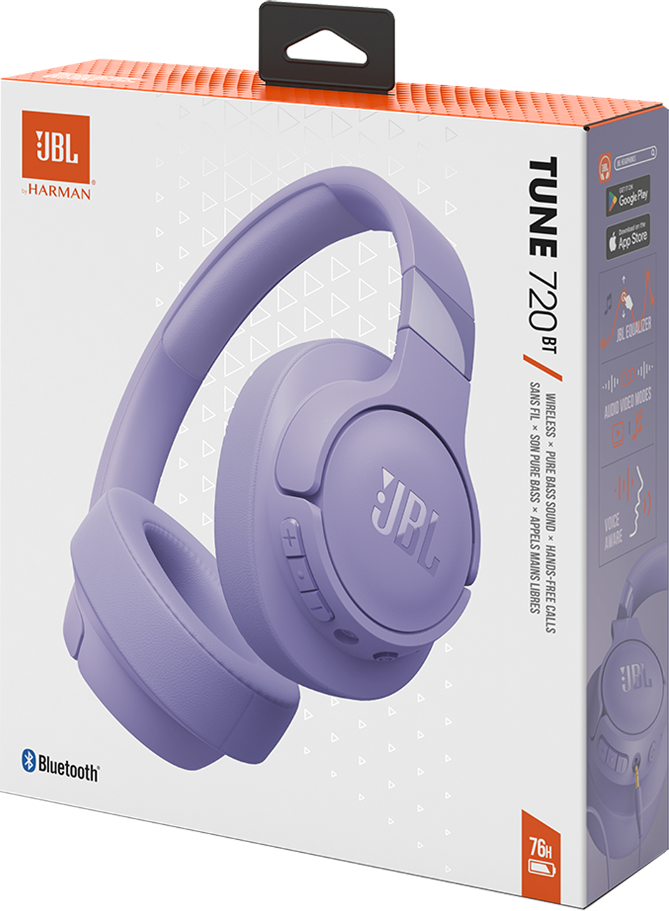 Handsfree Bluetooth JBL Tune 720BT, MultiPoint, A2DP, Purple JBLT720BTPUR