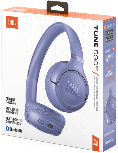 Bluetooth Handsfree JBL Tune 530BT, MultiPoint, A2DP, Purple JBLT530BTLAV