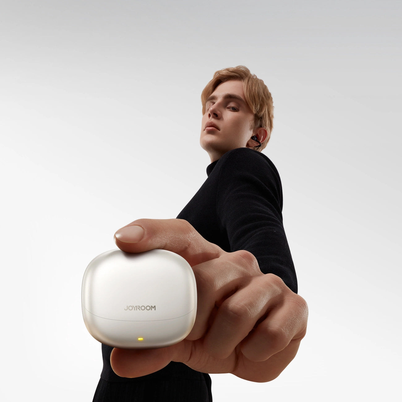 Handsfree Bluetooth Joyroom Openfree JR-OE3, TWS, Black