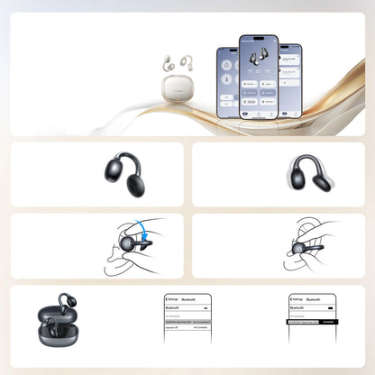 Handsfree Bluetooth Joyroom Openfree JR-OE3, TWS, Black