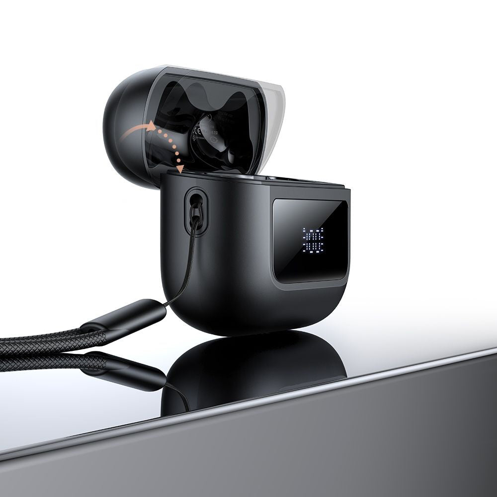 Handsfree Bluetooth McDodo HP-3290 B04 Display, TWS, Black