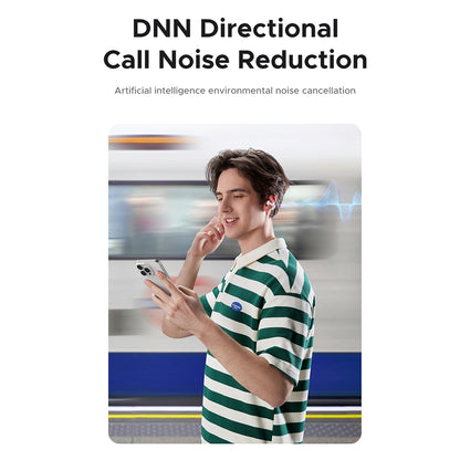 UGREEN S6 ClipBuds Magic WS208 Bluetooth Handsfree, TWS, White