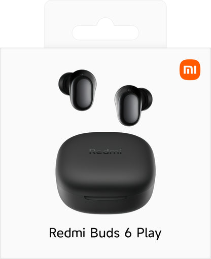 Handsfree Bluetooth Xiaomi Redmi Buds 6 Play, TWS, ANC, Black BHR8776GL