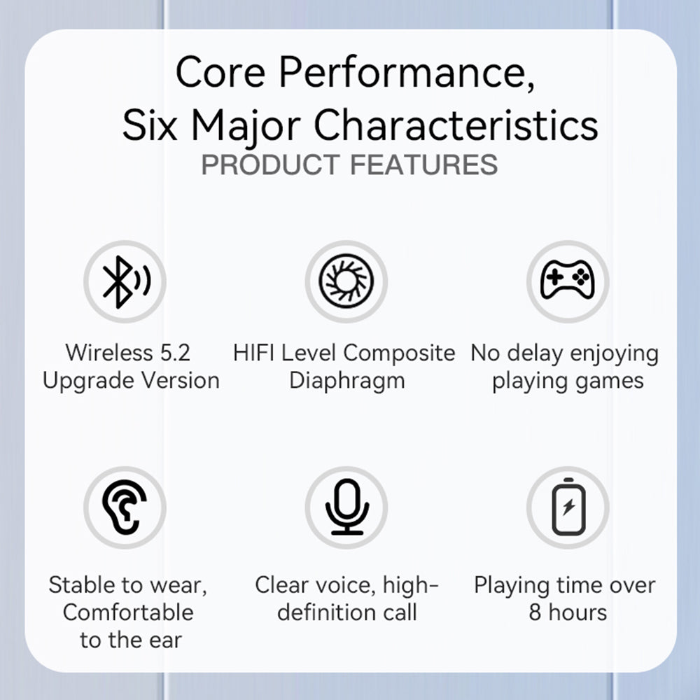 Handsfree Bluetooth Yesido EP05, A2DP, ANC, Black