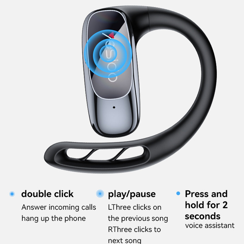 Handsfree Bluetooth Yesido YSP24, TWS, Black