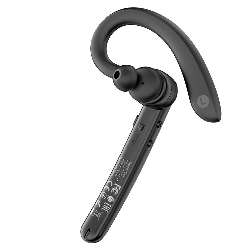 Handsfree Bluetooth HOCO S19 Heartful, A2DP, Grey