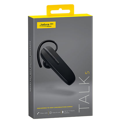 Handsfree Bluetooth Jabra TALK 5, MultiPoint, Black 100-92046900-60