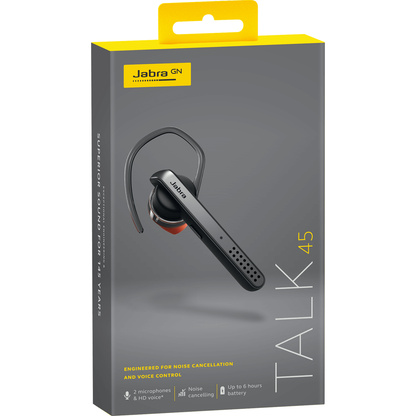 Handsfree Bluetooth Jabra Talk 45, A2DP, Silver