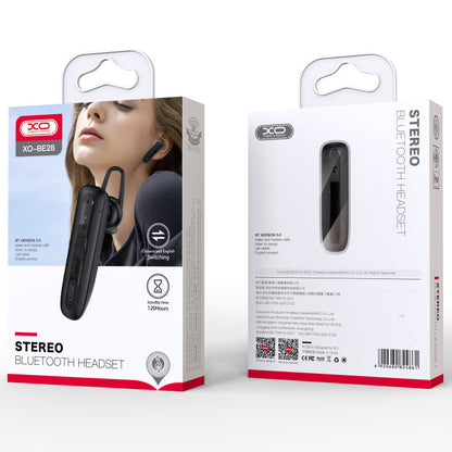 Handsfree Bluetooth XO Design BE28, A2DP, Black