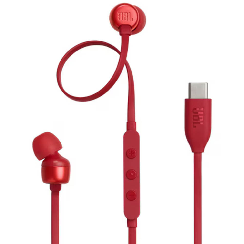 Handsfree USB-C JBL Tune 310C, Red JBLT310CRED