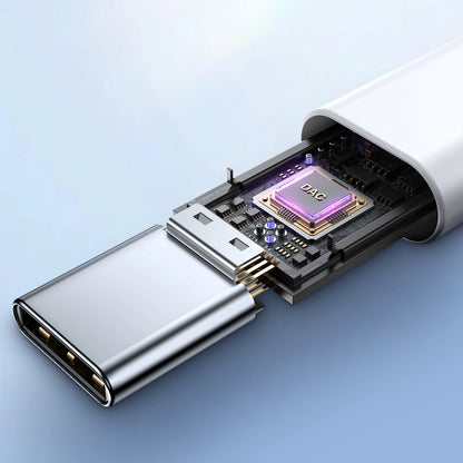 Handsfree USB-C Joyroom JR-EC05, White