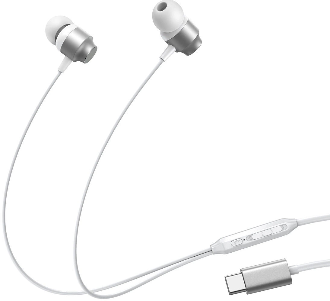 Handsfree USB-C Joyroom JR-EC06, Silver