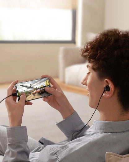 Handsfree USB-C Joyroom JR-EC07, Black