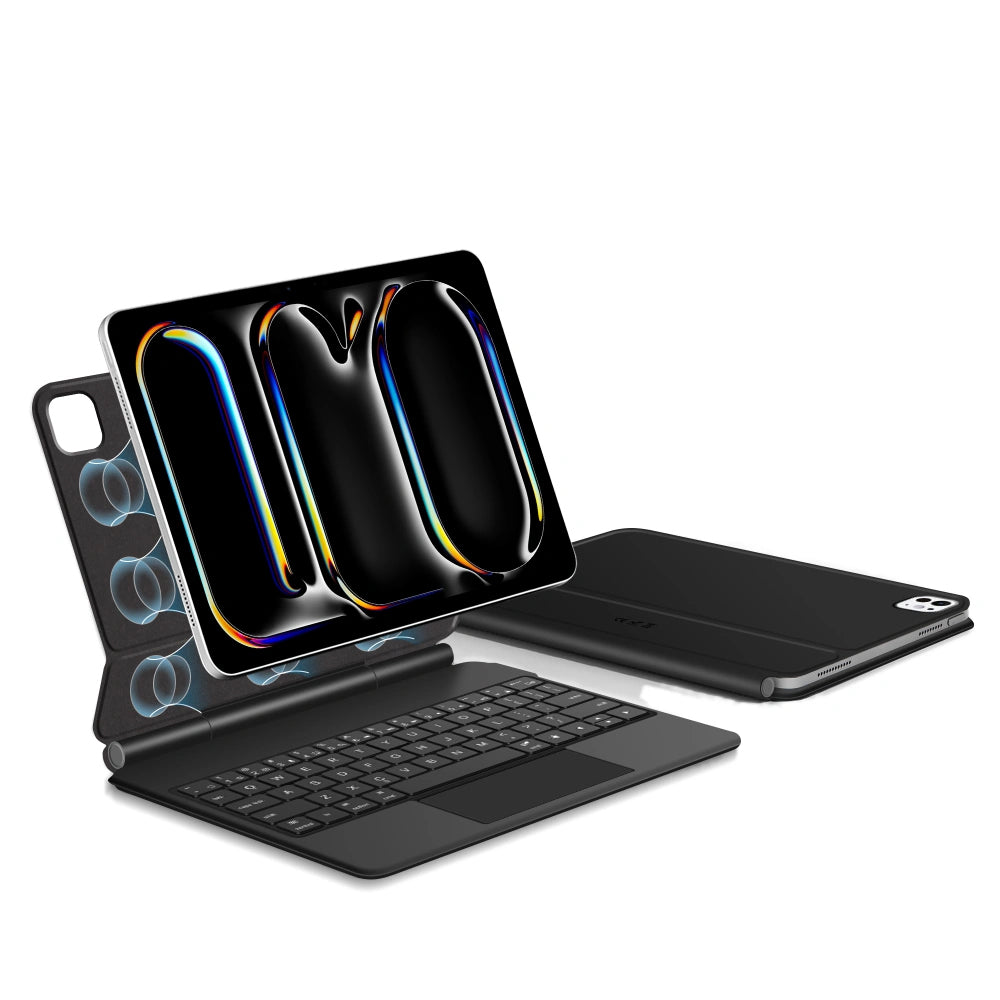 Keyboard Case for Apple iPad Pro 13 (2025) / (2024), Tech-Protect, SmartCase Magnetic, Black