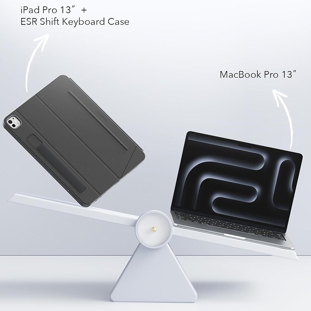 Keyboard Case for Apple iPad (2025) / (2022), ESR, Shift, Gray